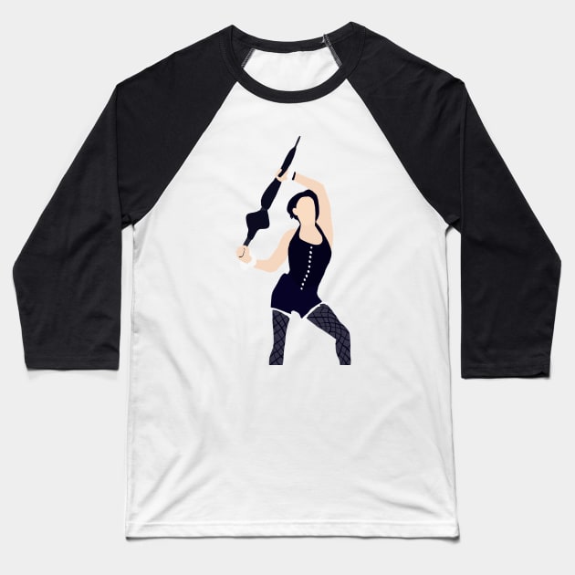 Tom Holland Umbrella Baseball T-Shirt by Sofieq